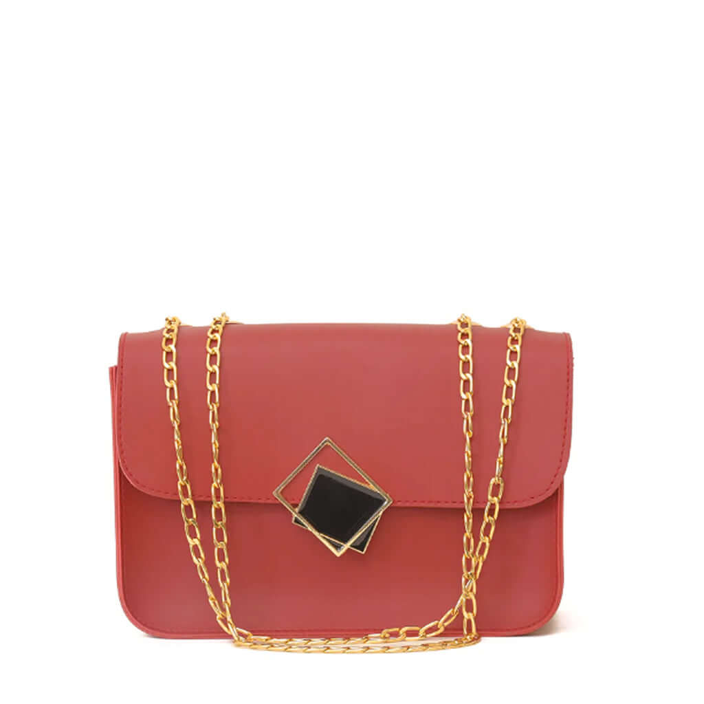 Vivo Red - Leftover women's shoulder bag in red by Bag X
