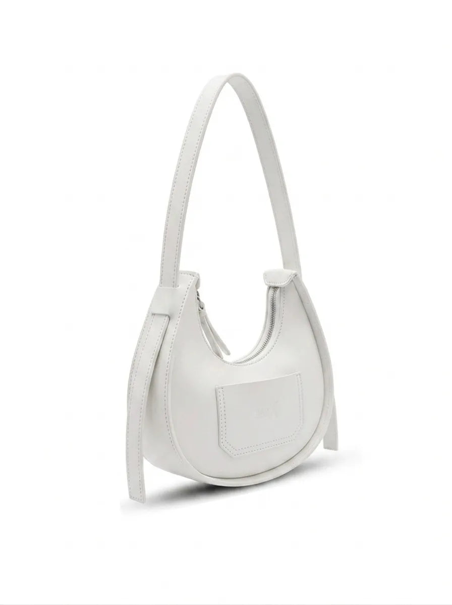 Eli White women's shoulder bag in white by Bag X