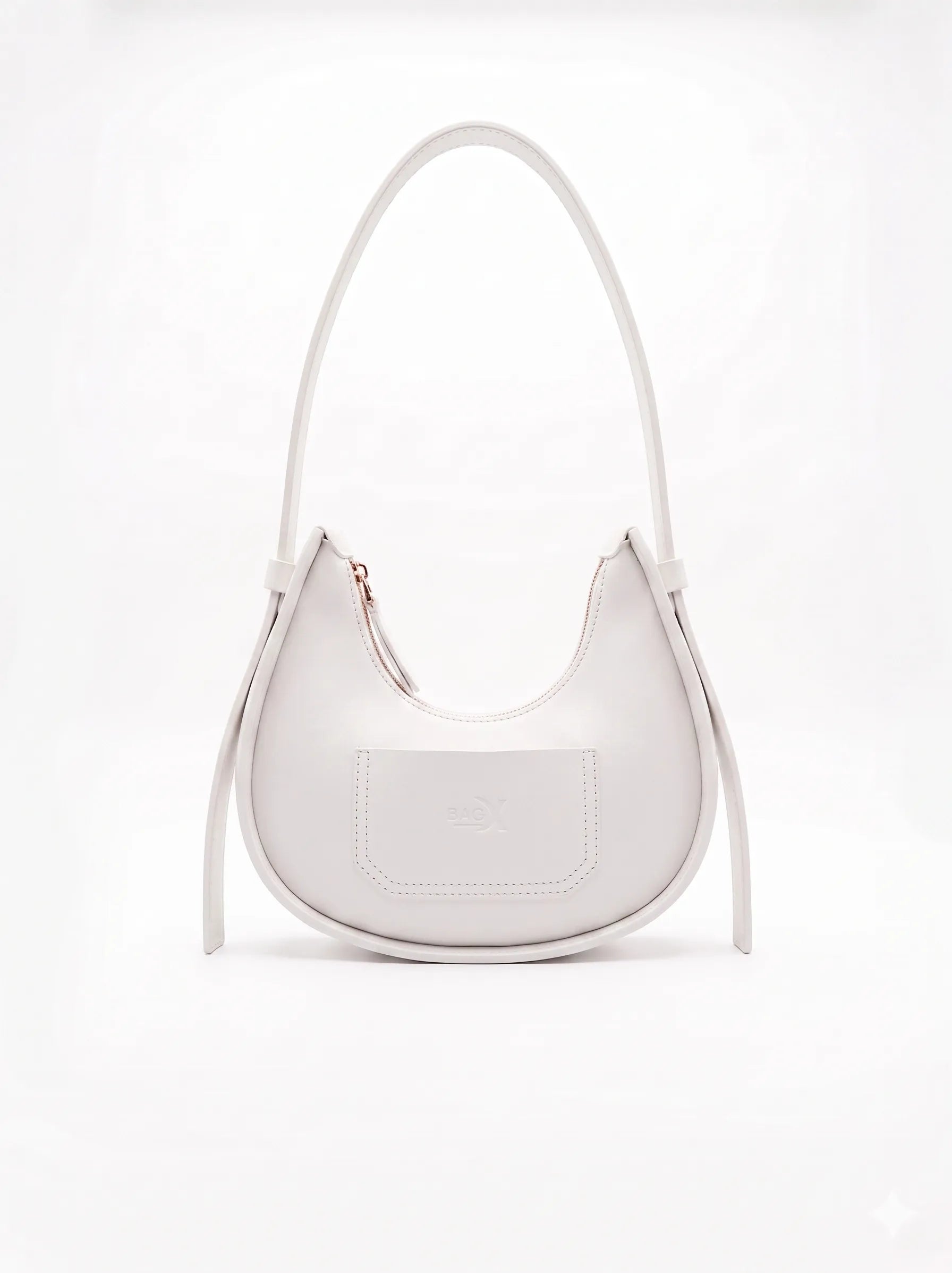Eli White women's shoulder bag in white by Bag X
