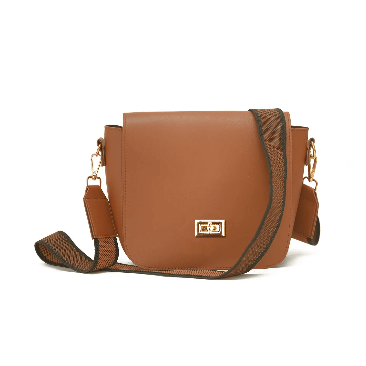 Xside Brown women's handbag in brown by Bag X